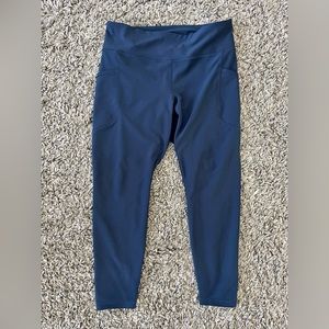 Old Navy High-Waisted PowerSoft Leggings for Women in In The Navy